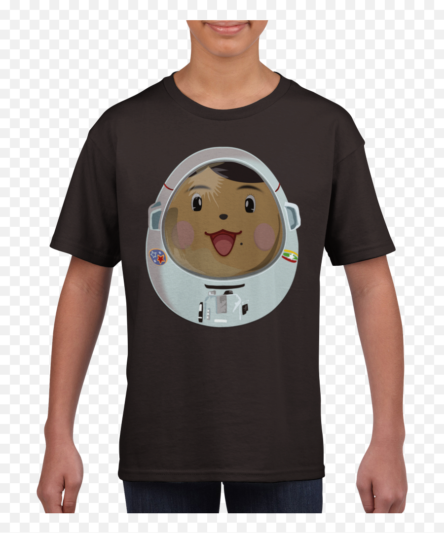 Pyit Taing Htaung Astronaut - Kids Unisex Tshirt Emoji,Raise Hand Emoji