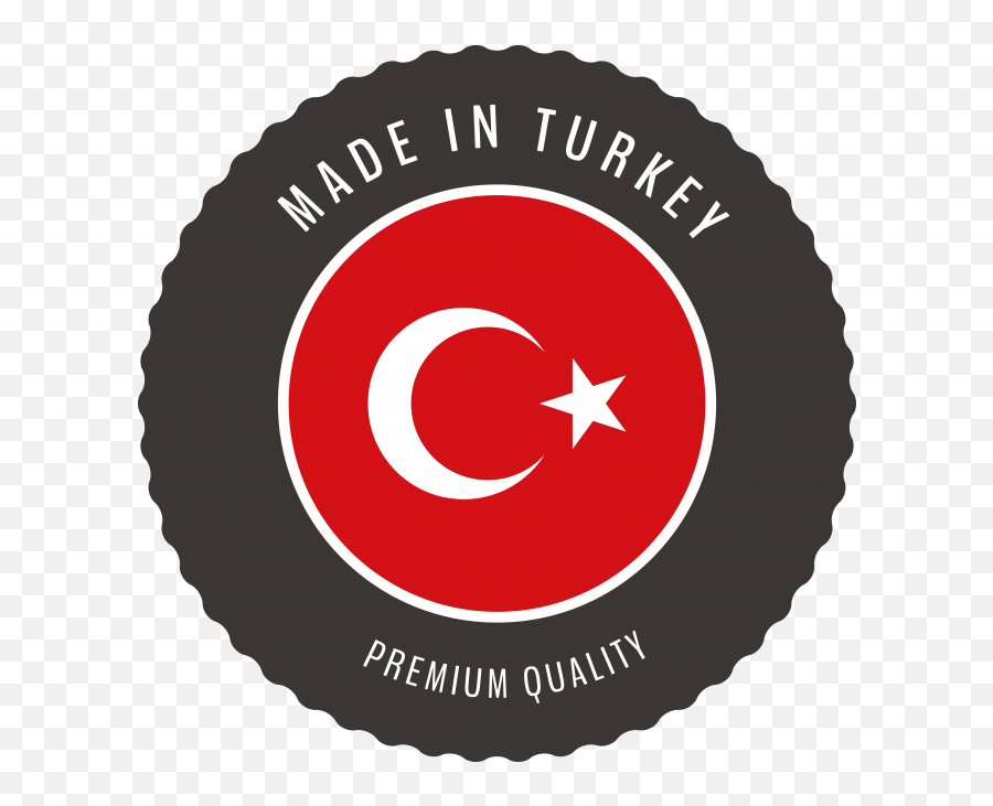 Made In Turkey Badge Png Transparent Design - Freepngdesigncom Emoji,Trukey Flag Emoji