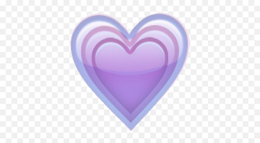 Transparent Purple Heart Emoji Sticker - Apple Purple Heart,Purple Heart Emoji Png