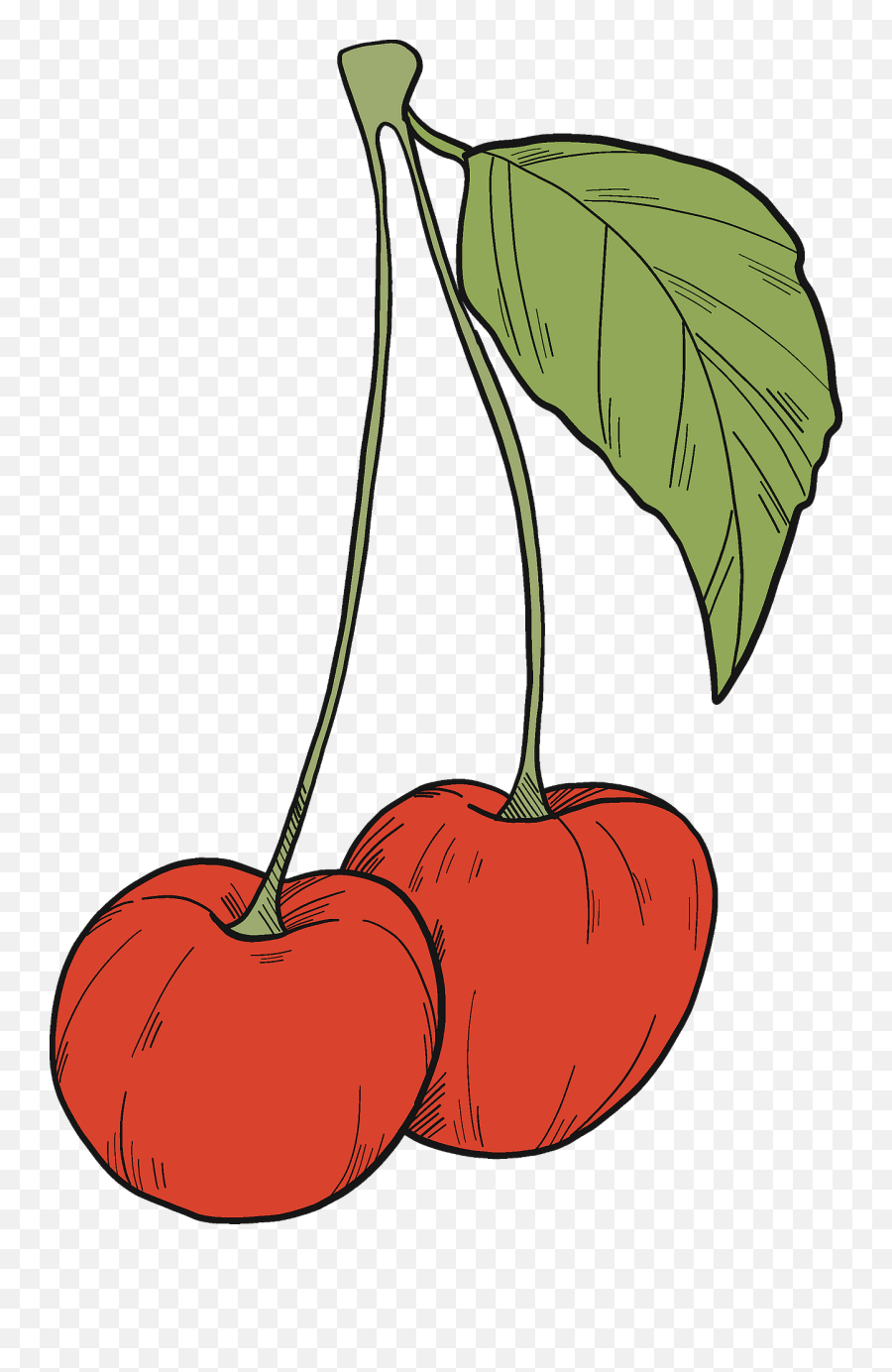 Cherries Clipart - Fresh Emoji,3 Cherries Guess The Emoji