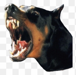 Barking Dog Barkingdog Darkaesthetic - Dobermann Aesthetic Emoji,Barking Dog Emoji