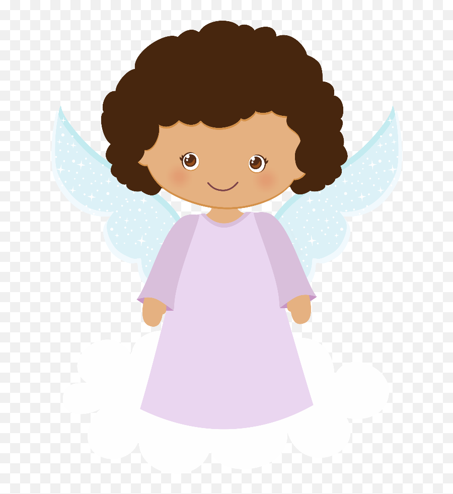 Bird And Angels Clipart Oh My First Communion - Angel Rosa Png Emoji,Emoticon Angels