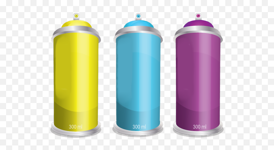 Spray Paint Cans Psd Official Psds - Spray Paint Cans Transparent Emoji,Spray Bottle Emoji