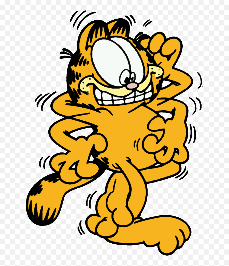Garfield Itchy Itching Scratch Sticker - Dot Emoji,Itching Emoji