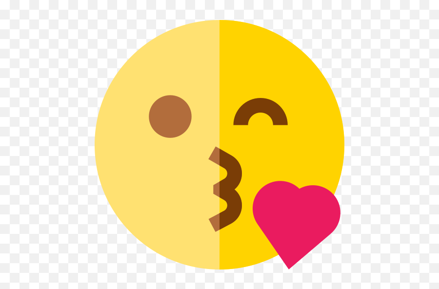 Beijo - Ícones De Smileys Grátis Happy Emoji,Emoticons De Beijo Facebook