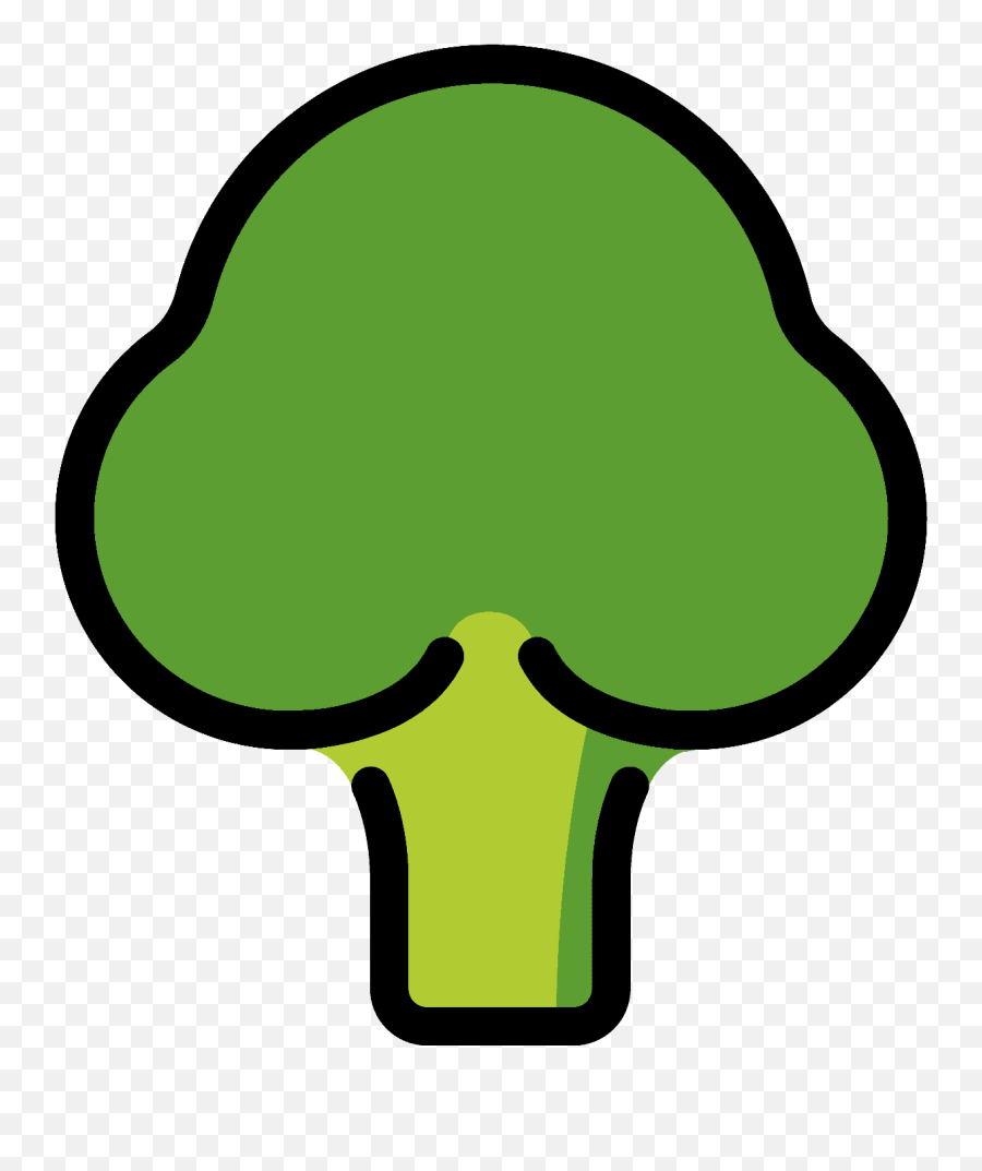 Broccoli Emoji Clipart Free Download Transparent Png - Brokkoli Emoji,Eggplant Emoji On Android