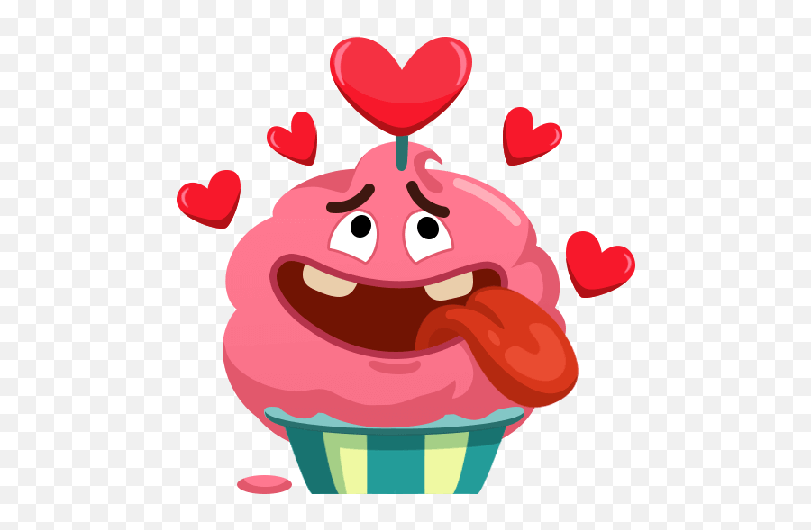 Pinky Ice - Cream Cone Sticker For Imessage By Hiep Nguyen Sticker Emoji,Ppap Emoji