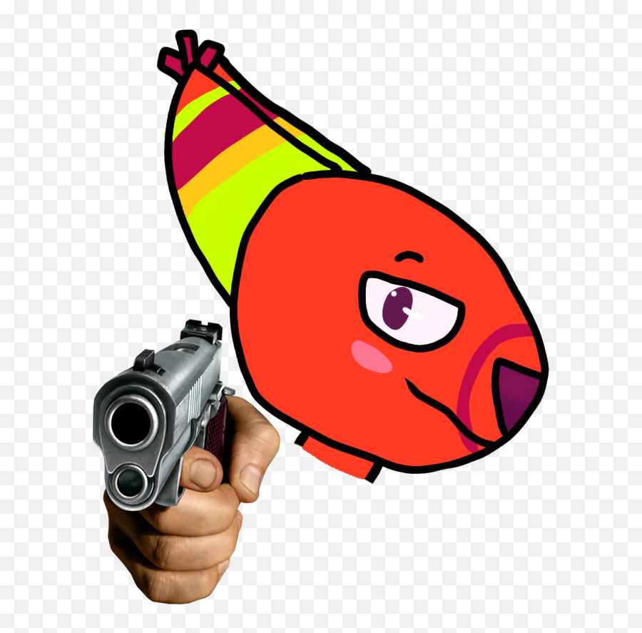 Tqbf With A Gun Version - Mano Con Pistola Png Transparente Emoji,Gordon Freeman Emoticon
