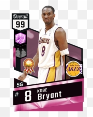08 Kobe Bryant - Pink Diamond Kobe 2k17 Emoji,Emotion Trading Cards Nba