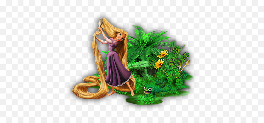 Free Tangled Clutter Illustrations - Imagen De Rapunzel Emoji,Rapunzel Coming Out Of Tower With Emotions