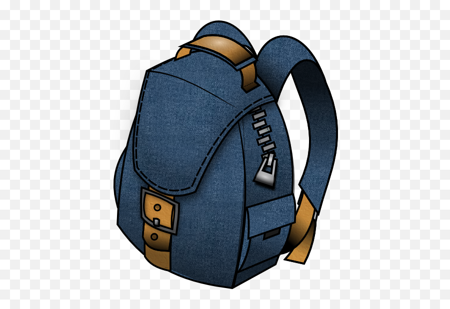 Backpack Clipart Image Clip Art Image Of A Red Backpack - Backpack Clipart Emoji,Emoji Bookbags