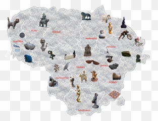 The Magical Map Of Lithuania Discover Over 50 Places Where - Dot Emoji,Till There Was You Emotion Map