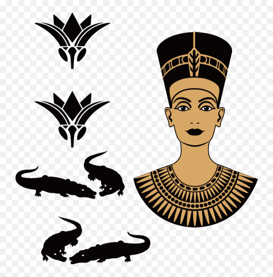 Pharaoh - Pharaoh Vector Emoji,Ancient Egyptian Emoticon