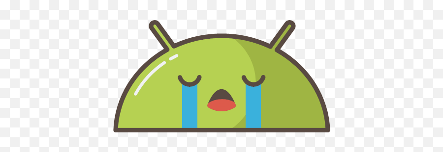 Crying Emoji Mobile Mood Robot Sad Icon,Crying Emoji