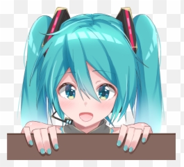 Cute Hatsune Miku Png Pic - Hatsune Miku Emoji Discord,
