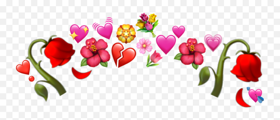 Emoji Emojis Sticker By Emoji Crown Queen - Floral,Queen Emojis