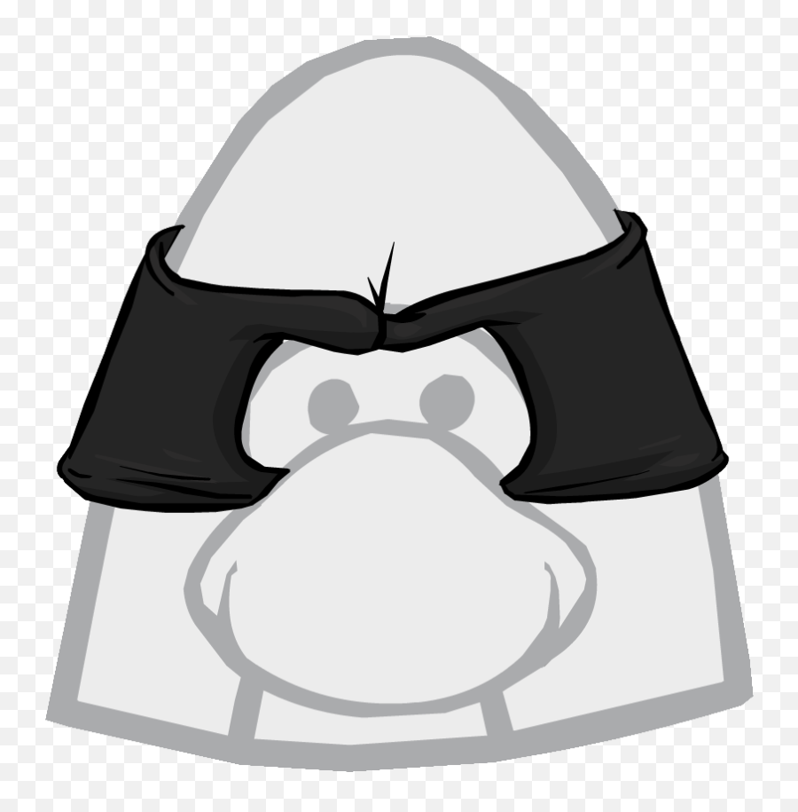 Cat Burglar Mask - Silhouette Princess Leia Hair Clipart Emoji,Robber Emoji Png