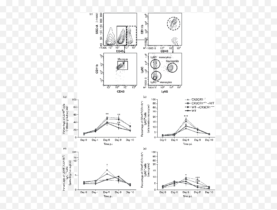 Protective Role Of Cx3cr1 Signalling In Resident Cells Of - Dot Emoji,International Qq Emoticon Package Download