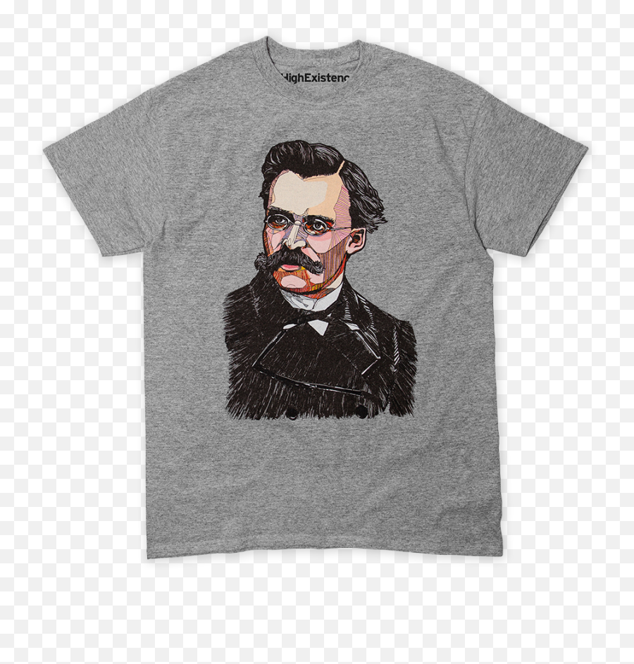 Nietzsche T - Short Sleeve Emoji,Color And Emotion Nietzsche