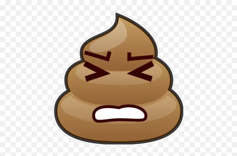 Sticker Maker - Transparent Angry Poop Emoji,Emotions Stickers