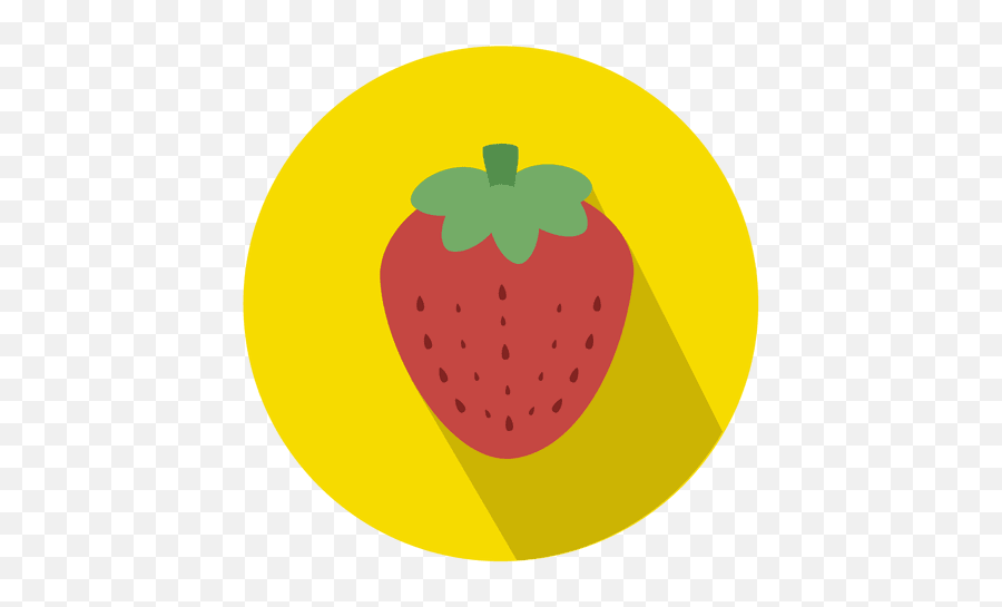 Strawberry Fruit Circle Icon Transparent Png U0026 Svg Vector Emoji,Find The Emoji Fruit