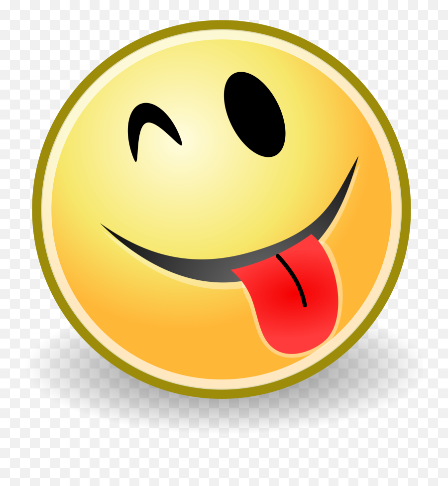 Funny Faces Smiley Face - Tongue Smiley Emoji,Funny Face Emoji