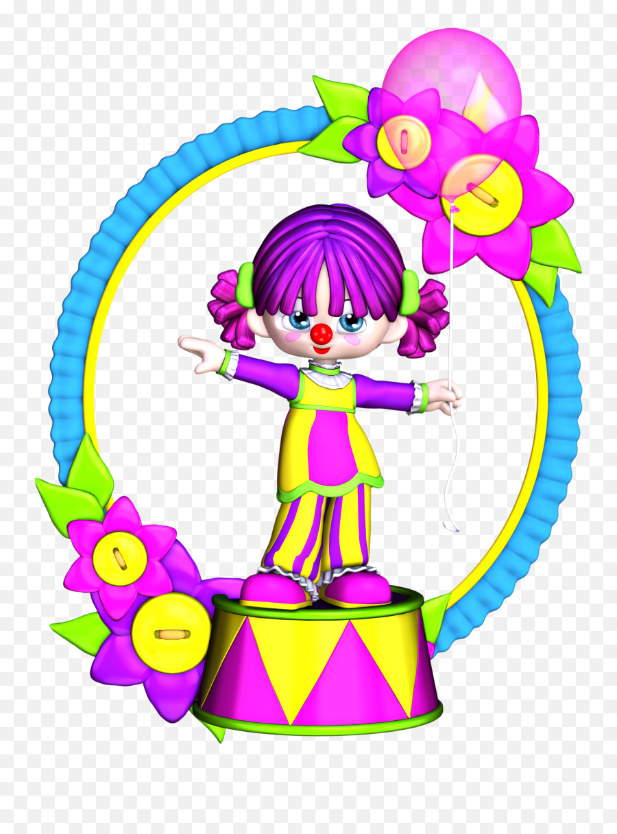 Free Birthday Clown Clipart - Clipartix Clip Art Emoji,Cowboy Clown Emoji