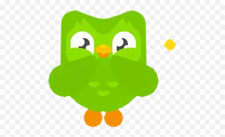 Telegram Sticker From Duolingo Pack Emoji,Green Bird Emoji