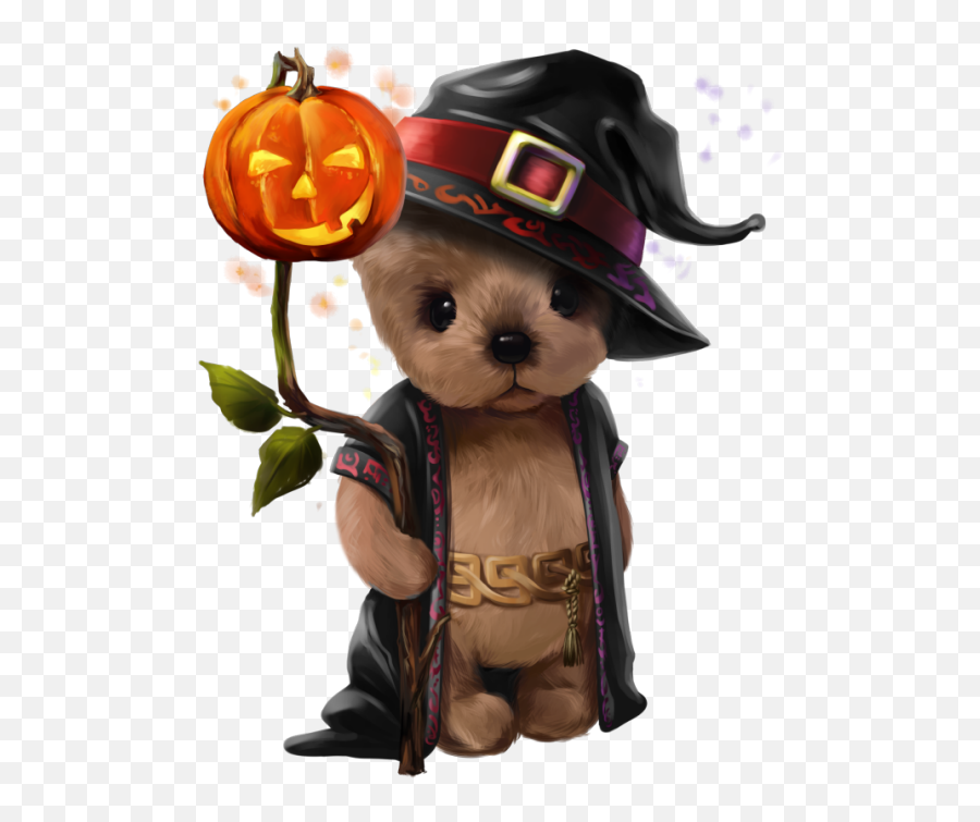 Halloween Teddy Bear - Halloween Emoji,Tj Miller Emoji Movie Character