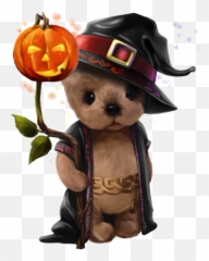 Halloween Teddy Bear - Halloween Emoji,Tj Miller Emoji Movie Character