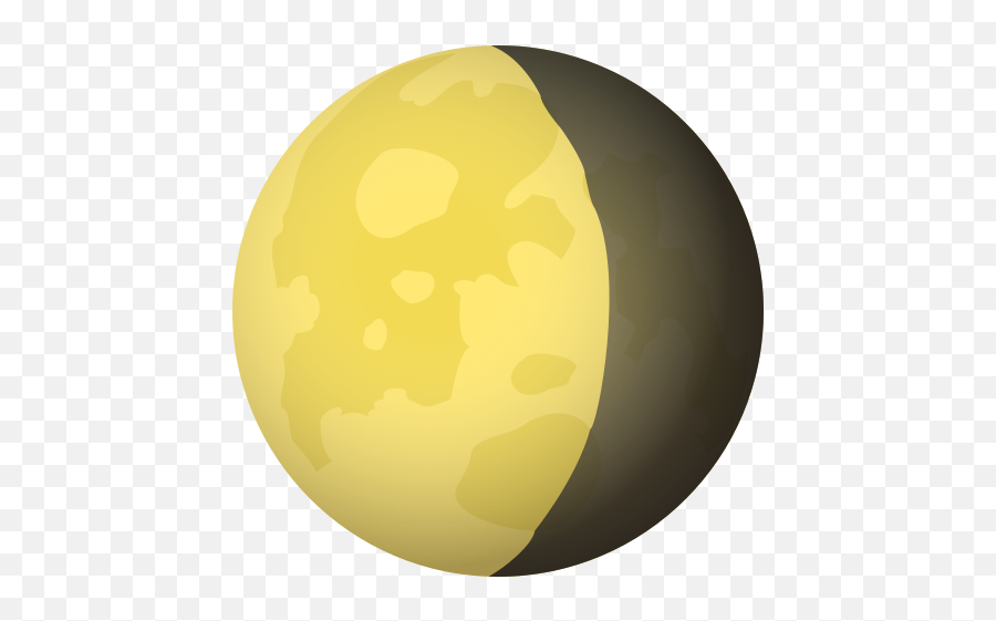 Emoji Luna De Gibbous En Declive,Luna Emoji