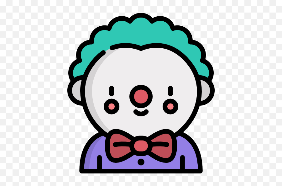 Clown - Free Smileys Icons Dot Emoji,Cute Clown Emoji