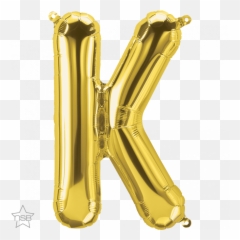 Celebrations Occasions North Star Air - Gold Balloon Letter K Emoji,Diy Emoji Balloons