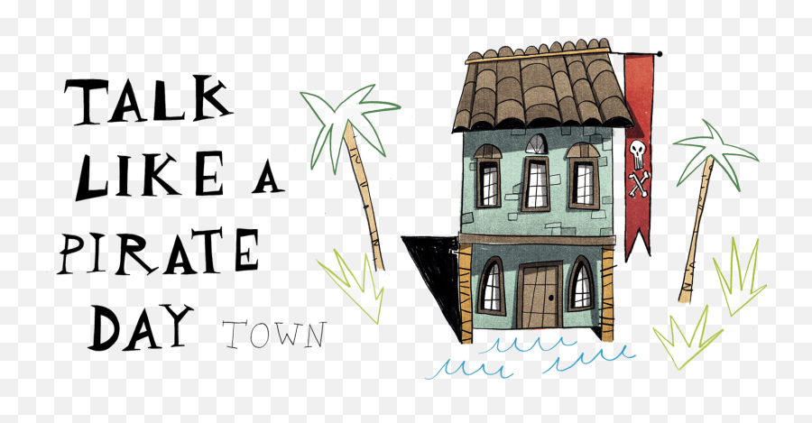 Talk Like A Pirate Day Town - Vertical Emoji,Guess The Song Emoji