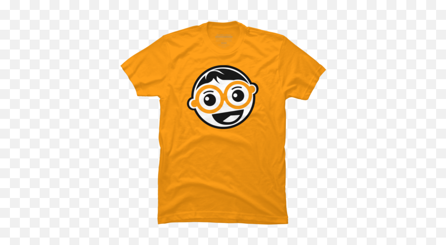 3xl Dbh Collective Yellow Comic T - Shirts Design By Humans Unique Music T Shirt Design Emoji,Summon Emoticon