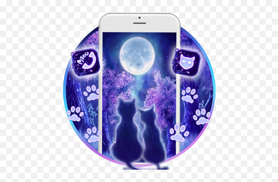 Dreamy Kitty Launcher Theme Live Hd - Smartphone Emoji,Galaxy S7 Where Is The Pumpkin Emojis