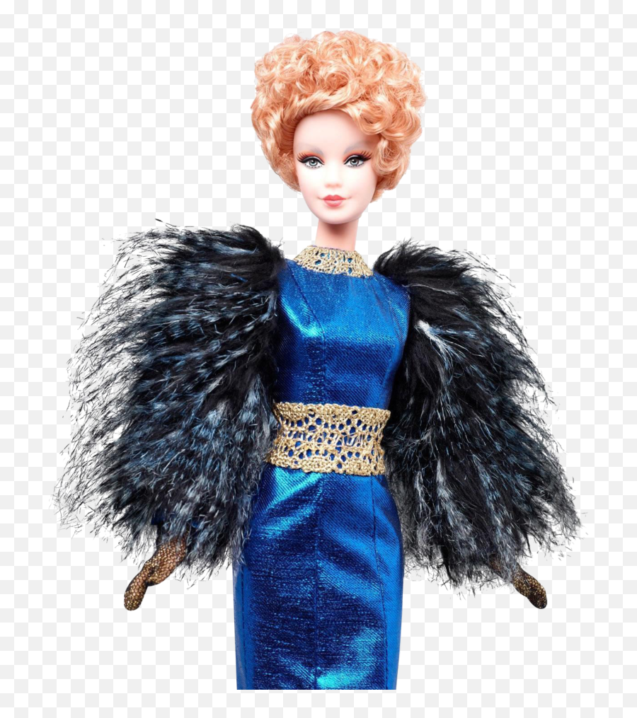 Barbie The Hunger Games Catching Fire - Effie Hunger Games Barbie Emoji,Emotions Mattel Doll