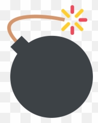 Bomb Emoji Clipart - Bomb Emoji Png,Bomb Emoji Png