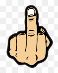 Middle Finger Emoji - Flip Off Finger,Bird Finger Emoji