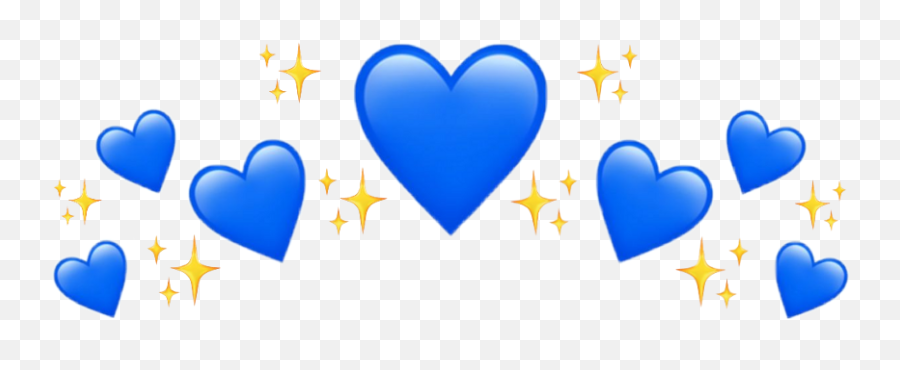 Hearts - Girly Emoji,Blue Hearts Emoji