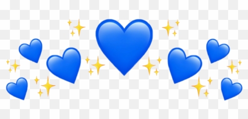 Hearts - Girly Emoji,Blue Hearts Emoji