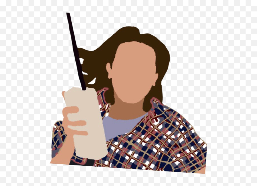 Eleven Walkietalkie Sticker By Strangerthings - Communication Device Emoji,Emoji Walkie Talkie