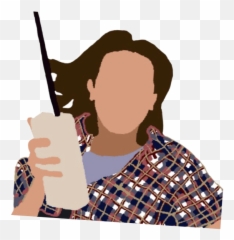 Eleven Walkietalkie Sticker By Strangerthings - Communication Device Emoji,Emoji Walkie Talkie