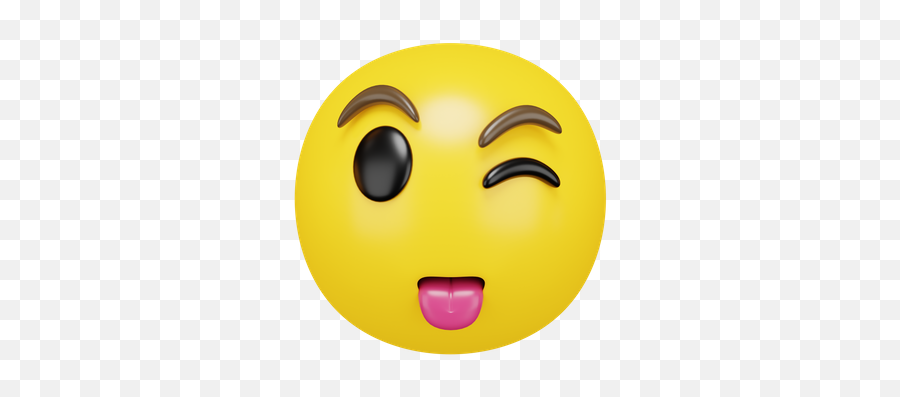 Top 10 Emoji 3d Illustrations - Wide Grin,Holding Back Laughter Emoticon