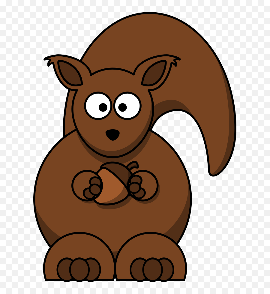 Squirrel Cartoon Drawing Images - Animal Cartoon Clipart Squirrel Emoji,How To Draw Emojis Wikihow