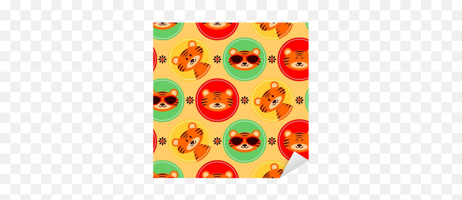 Cute Baby Tigers Sticker Pixers - Happy Emoji,Tigers Emoticon