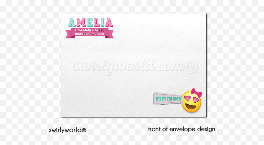 Emojis Omg Girls Birthday Invitation - Language Emoji,Birethday Emojis