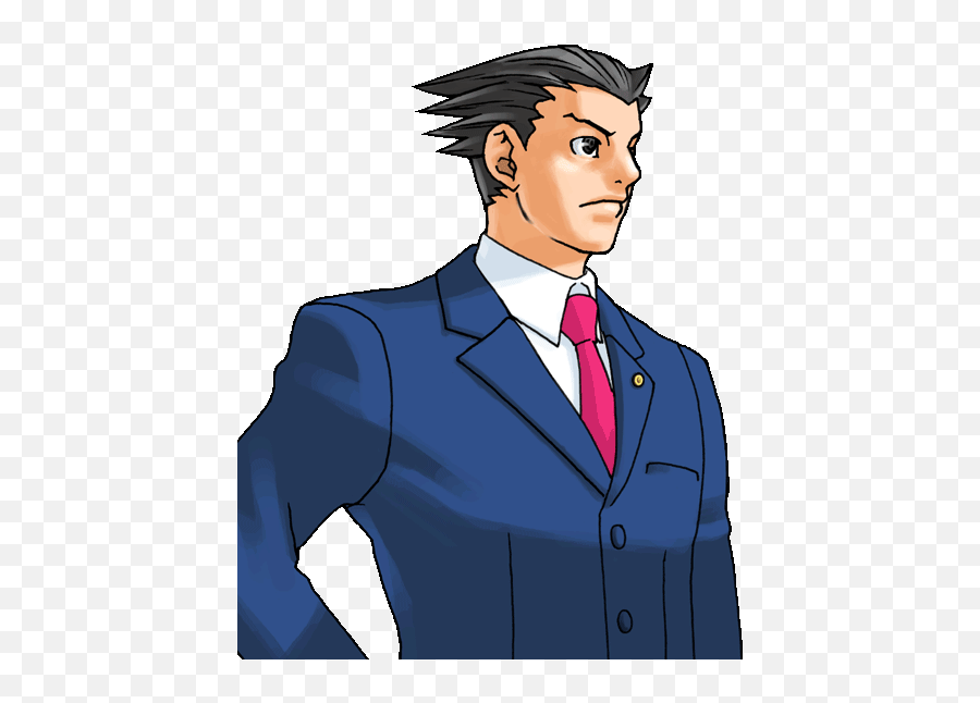 Ace Attorney - Sprite Phoenix Wright Ace Attorney Emoji,Ace Attorney Sound Emotions