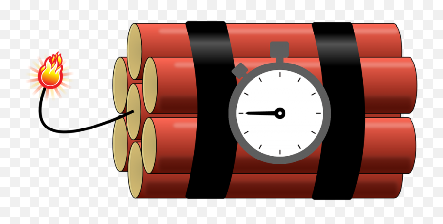 Blow Boom Timer Bomb Short Fuse - Bomb Png Time Emoji,Emotions To Describe A Bomba