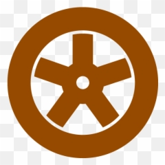 Brown Wheel 3 Icon - Free Brown Wheel Icons Goanimate Object Show Emoji,Tf2 Emoticons Question Mark